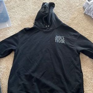 ASICS TIGER Hoodie Sweater Men’s L Black